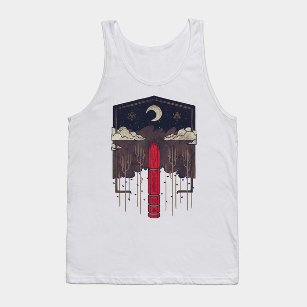 The Lost Obelisk Tank Top by againstbound